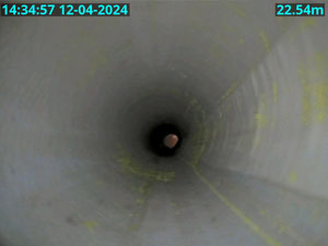 A drain pipe lining to prevent tree root ingress in Gerrards Cross