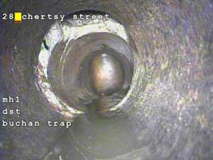 A hole at the top of this drain.