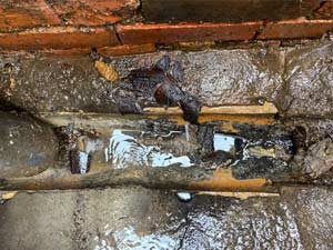 Our drain descaling electro mechanical in process