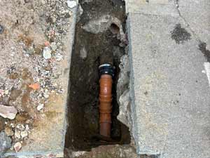 Replacing Broken Drain in Isleworth London
