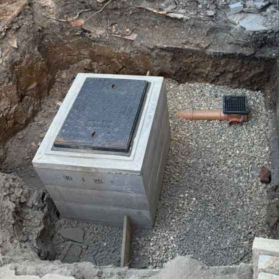 Installing New Drains