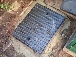 Iron Manhole Replaced in Wembley