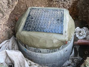 Manhole Chamber Relocating for a Property Extension in Wembley