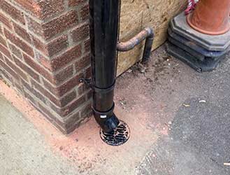 New Pipe and Gully installed