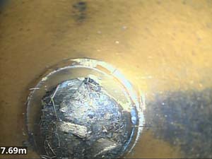 Structural damaged drain beneath property London