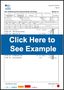 Example of A professional WRc approved drain survey report